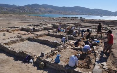 Ανακαλύφθηκε συγκρότημα κτηρίων δίπλα σε ναό του Απόλλωνα, στο Δεσποτικό
